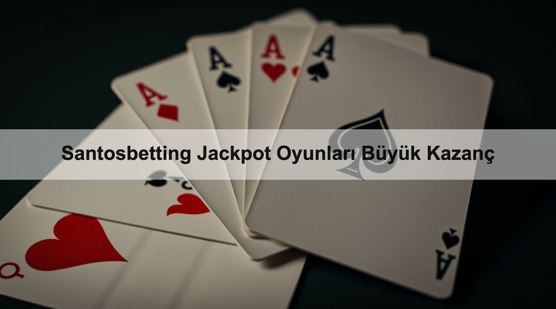 Santosbetting Jackpot Oyunları Büyük Kazanç