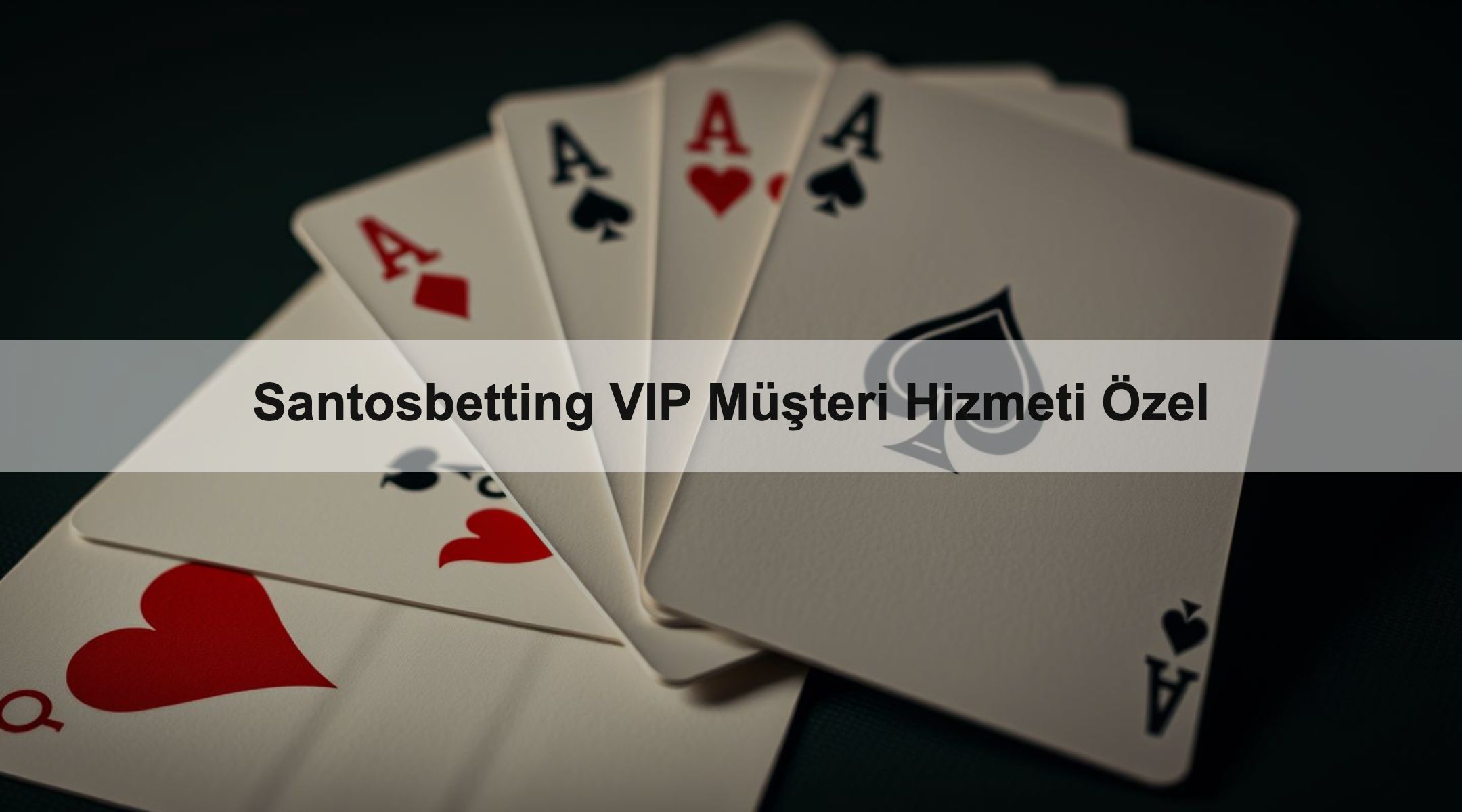 Santosbetting VIP Müşteri Hizmeti Özel